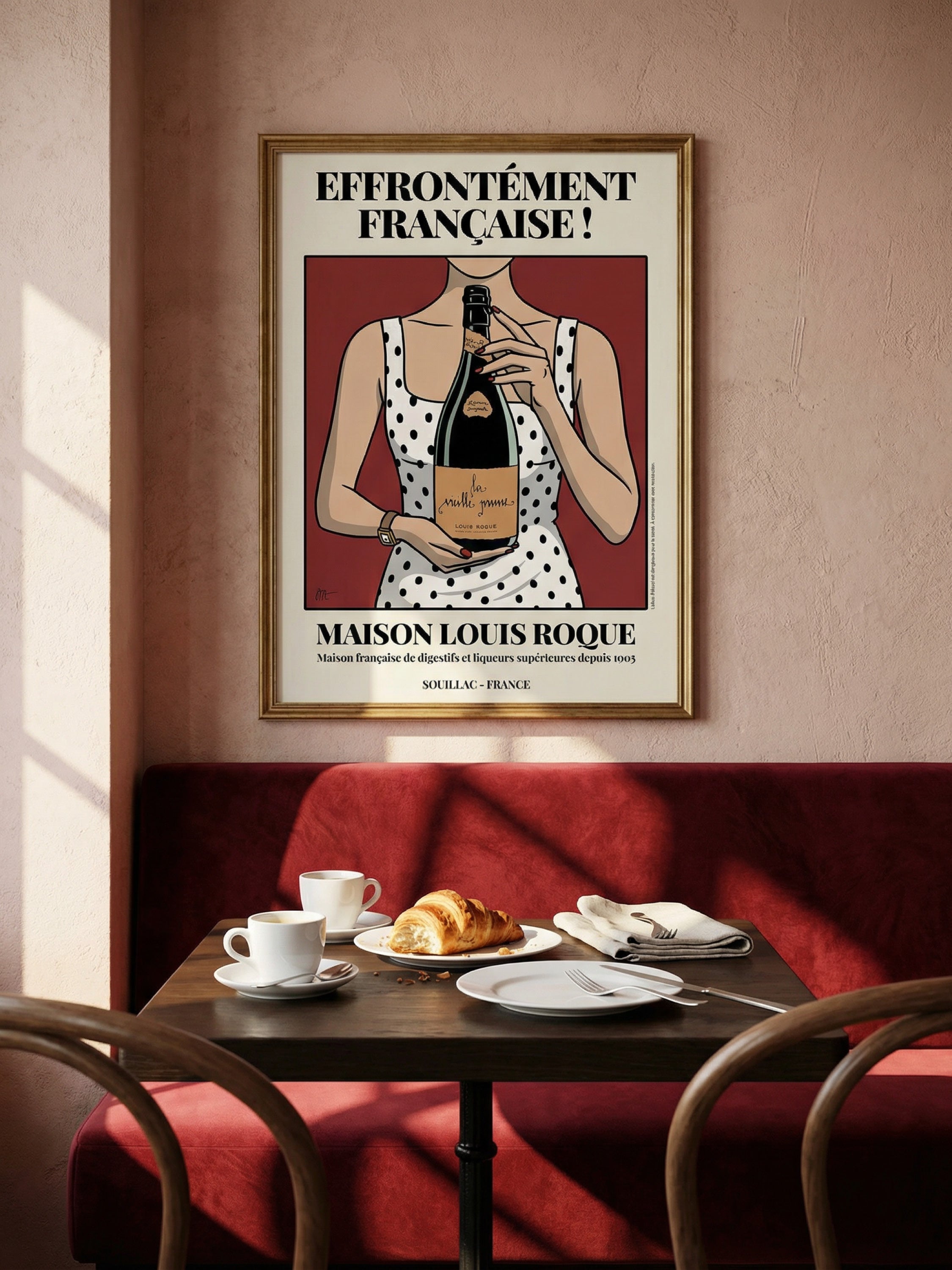 Affiche “Effrontément Française”