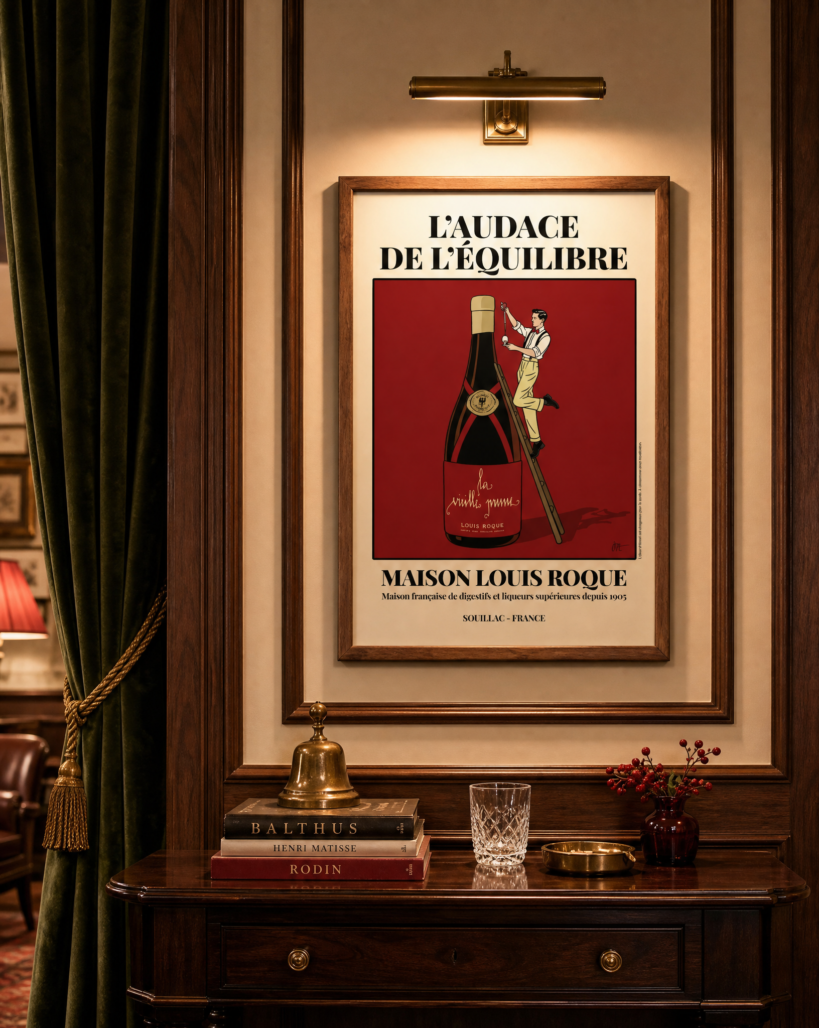 Affiche “L’Audace de l’Équilibre”