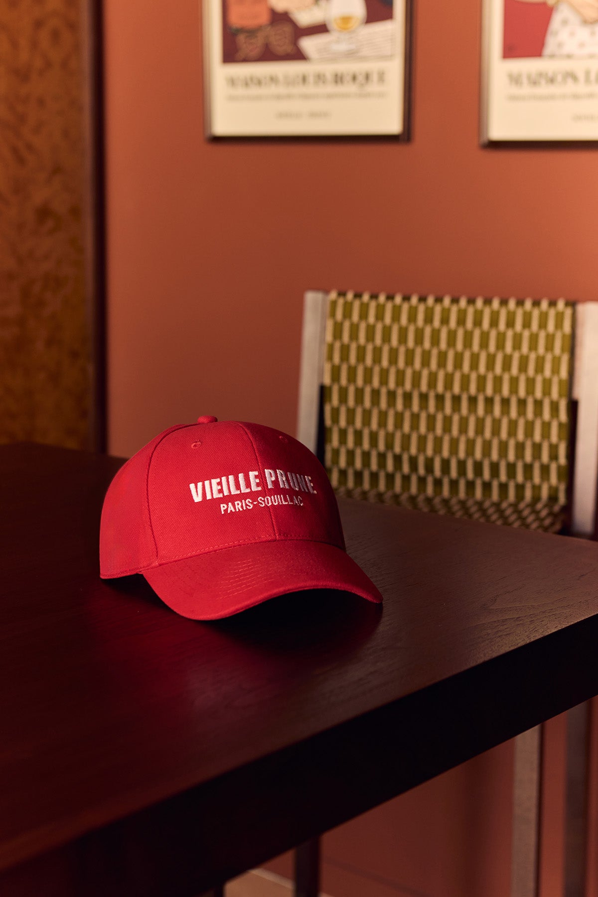 Casquette « Vieille Prune – Paris Souillac »