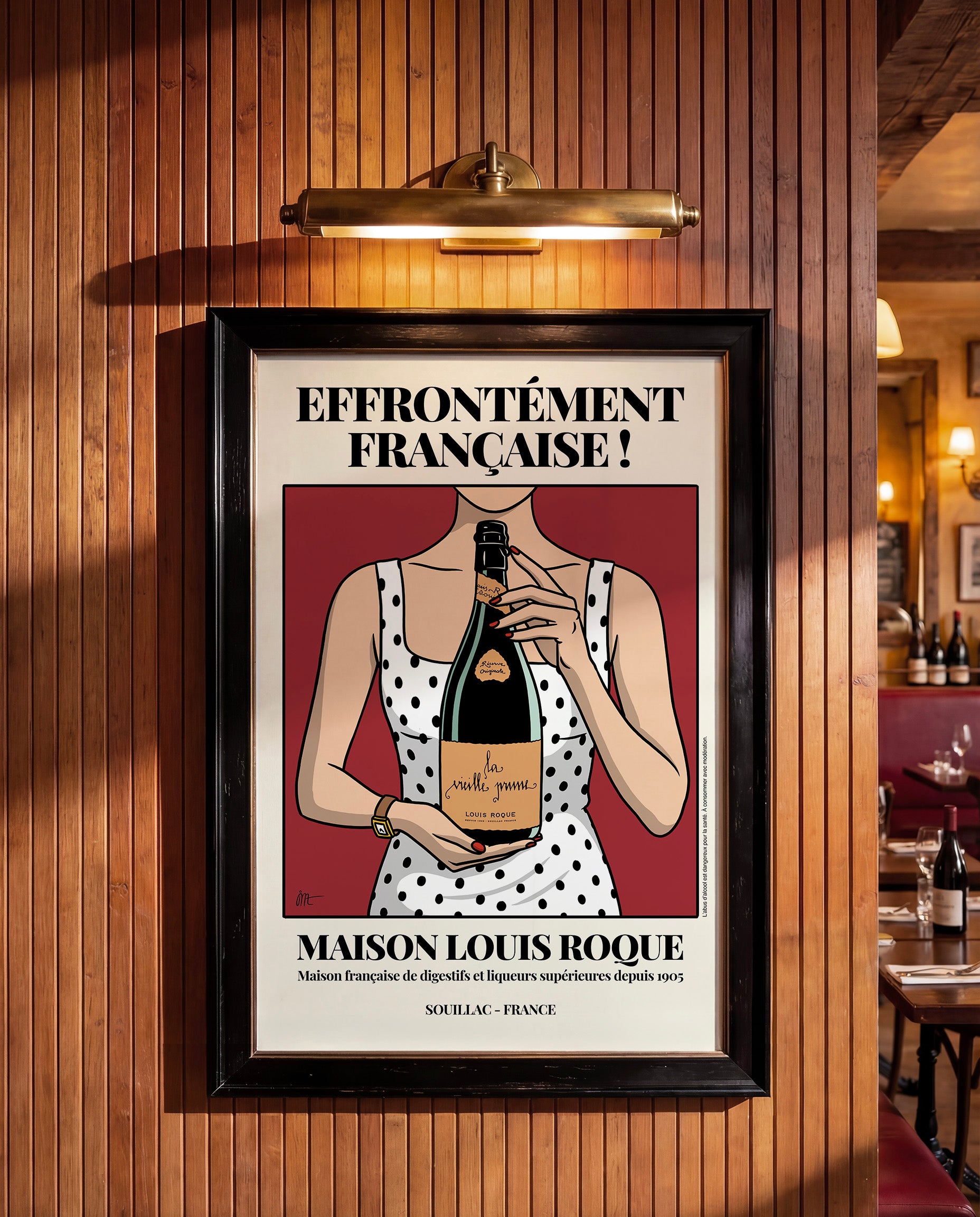 Affiche “Effrontément Française”