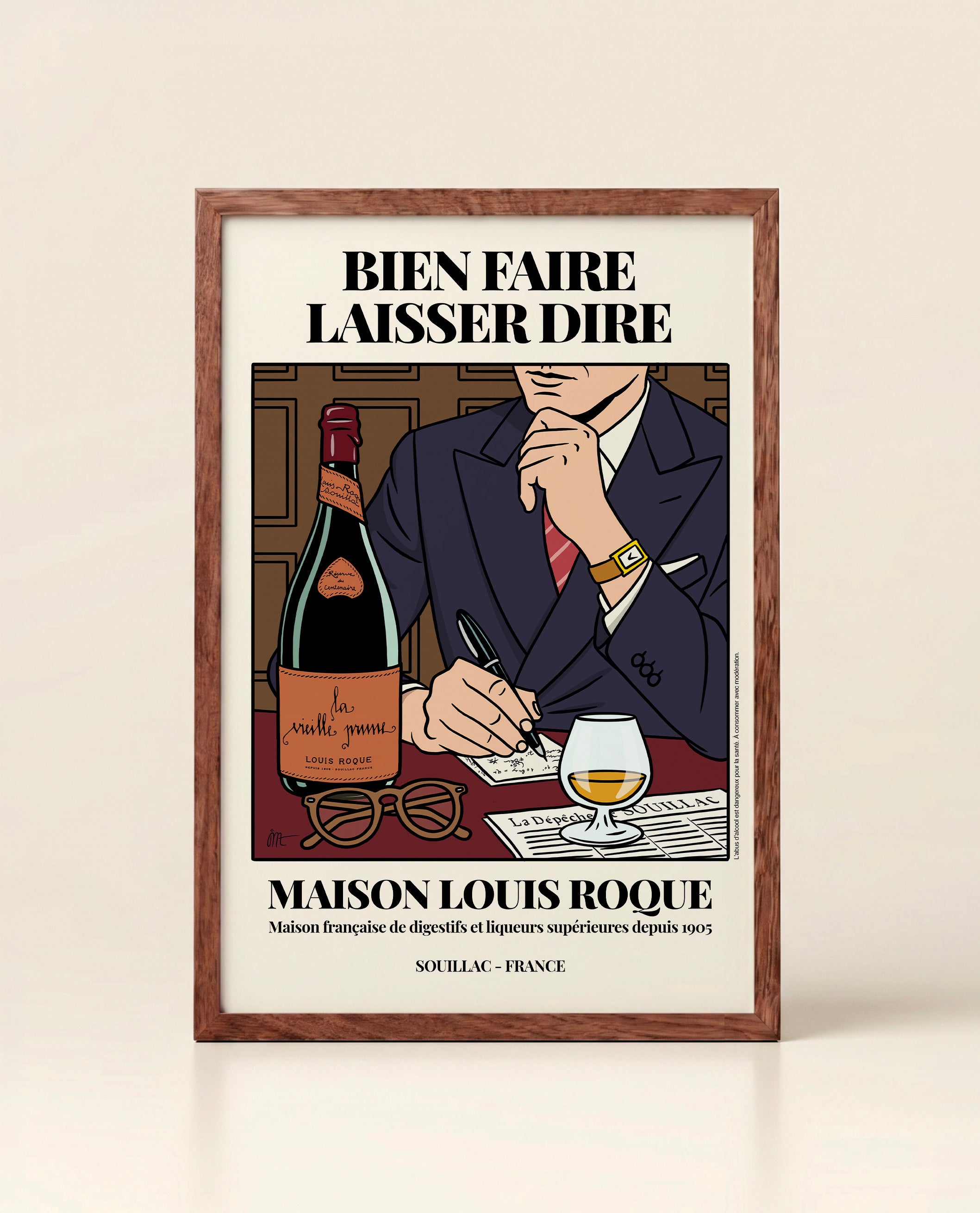 Affiche “Bien Faire, Laisser Dire”