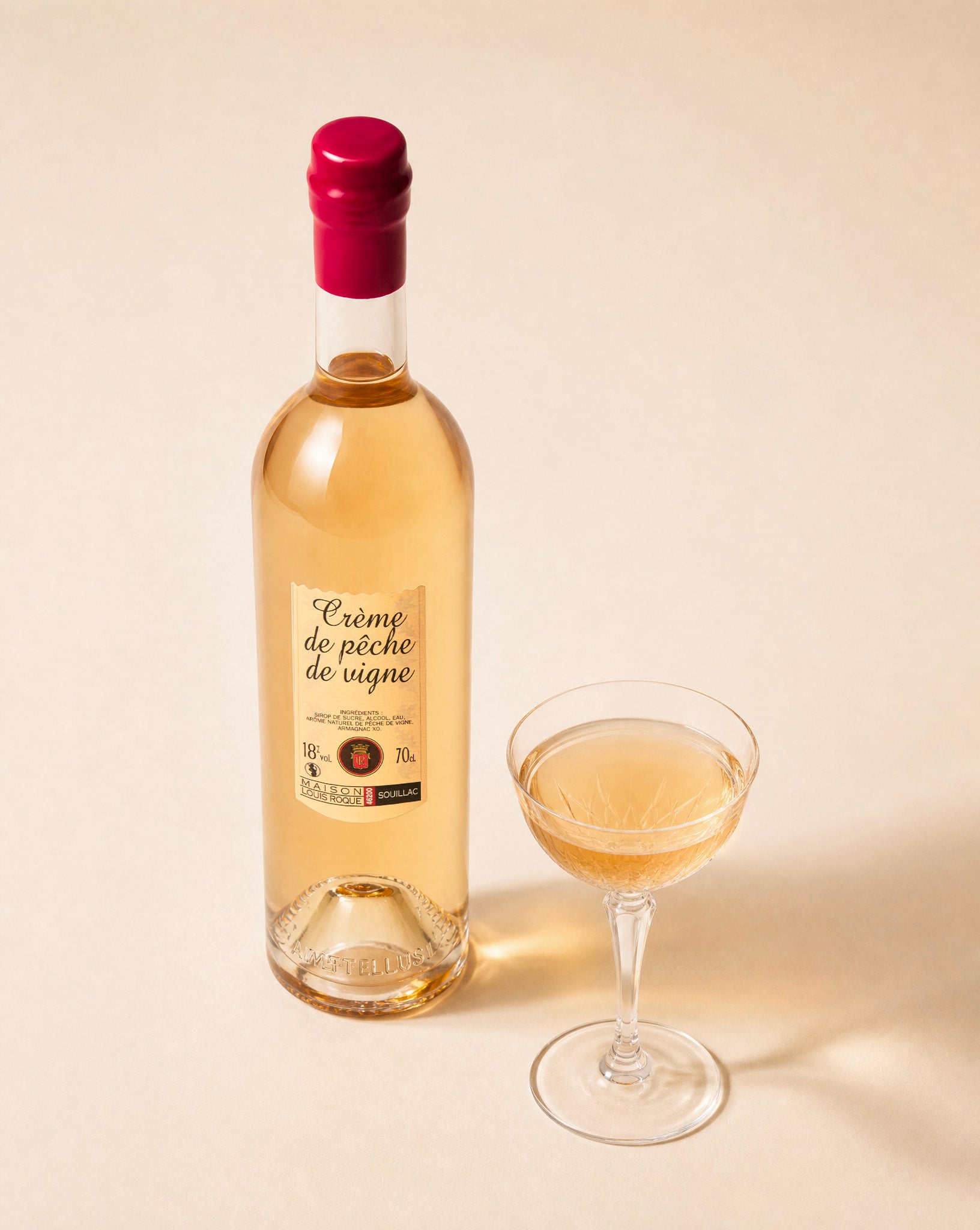 Crème de Pêche de Vigne - Louis Roque